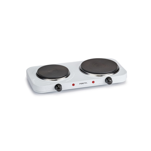 Hot plate double "Nocta" white, 2500W