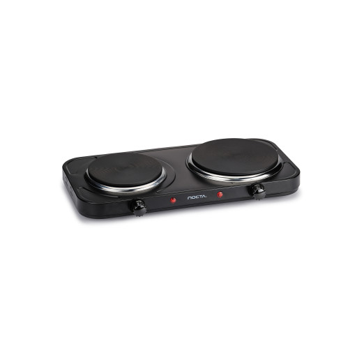 Hot plate double "Nocta" black, 2500W