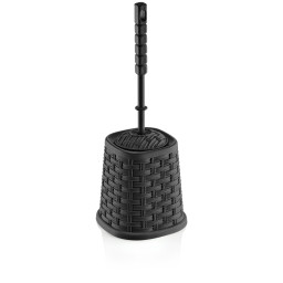 Toilet brush with holder "Rattan"