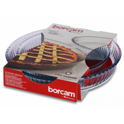 Ovenschaal rond "Borcam" 2 stuks set