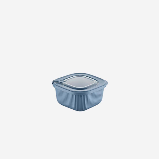 Storage container "MicroLine" wtih lid, square - 600 ml