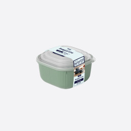 Bewaardoos "Snaplid Line" met deksel 3 stuks - 600-1100-1800 ml