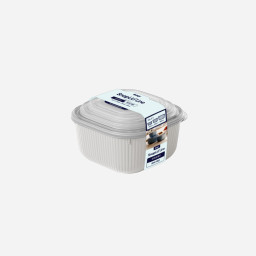 Bewaardoos "Snaplid Line" met deksel 3 stuks - 600-1100-1800 ml