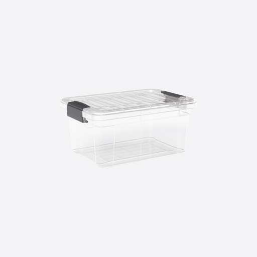 Transparent storage box with lid - 3,2 liters