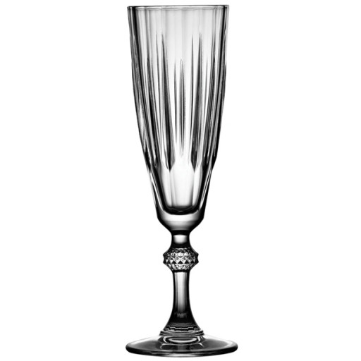 Champagne glasses on stem "Diamond"  6 pcs