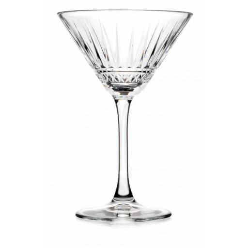 Martini glasses on stem "Elysia" - 4 pcs, 220 cc