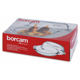 Ovenschaal ovaal met deksel "Borcam" - 2850+1800 cc