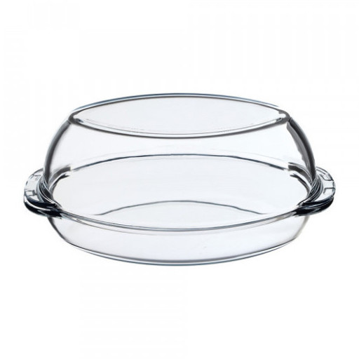 Oval baking dish with lid 