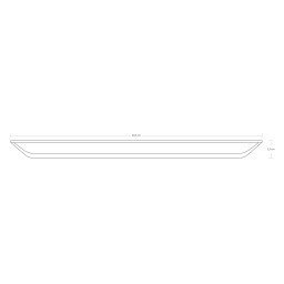 Plat de service 'Grace' - 298x140 mm