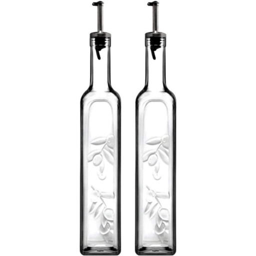 Öl- Essigflasche 'Homemade' - 500 cc, 2 Stück