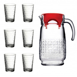 Jug with 6 glasses 