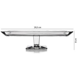 Plateau de service avec pied 'Grace' - 298x140 mm