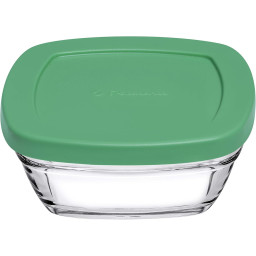 Bowl "Pudding" with lid 4 pcs