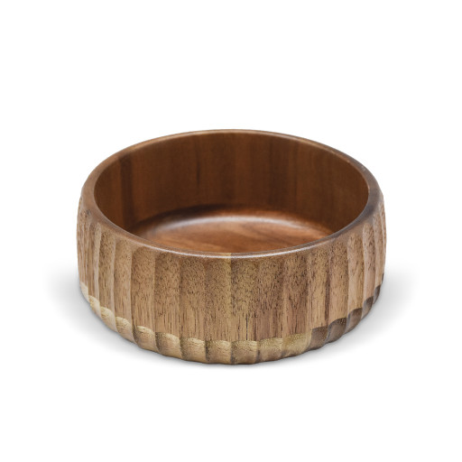 Akazienholz Schüssel -LINEA- Ø 15×6 cm
