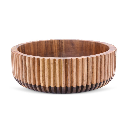 Akazienholz Schüssel -LINEA- Ø 26×8 cm