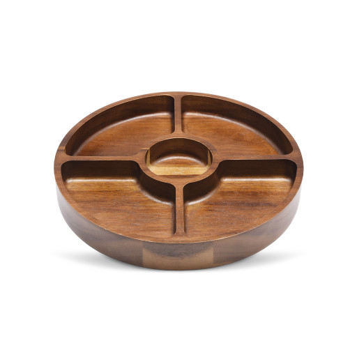 Akazienholz Snackschale -LUMA- Ø 29×4 cm