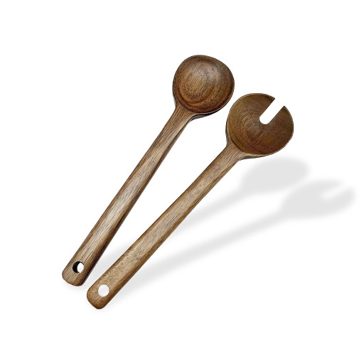 Akazienholz Servierbesteck 2-teilig -LUMA- 28×7 cm