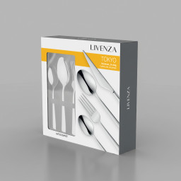 Bestekset -TOKYO- 24-delig, 18/10 roestvrij staal Bestekset -TOKYO- 24-delig, 18/10 roestvrij staal