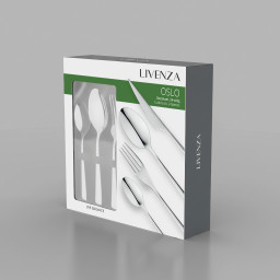 Bestekset -OSLO- 24-delig, 18/10 roestvrij staal Bestekset -OSLO- 24-delig, 18/10 roestvrij staal