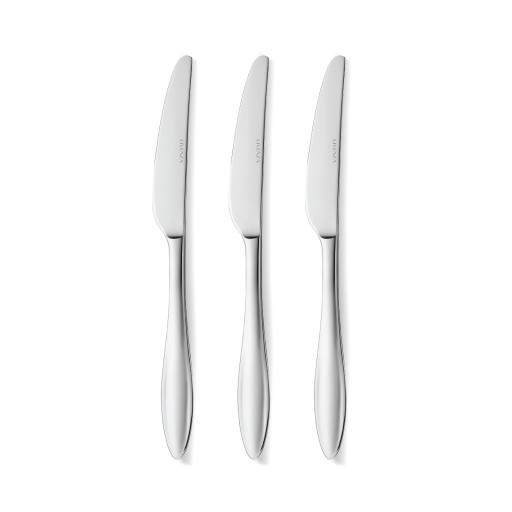 Tafelmes -CANNES- 3 stuks, 18/10 roestvrij staal