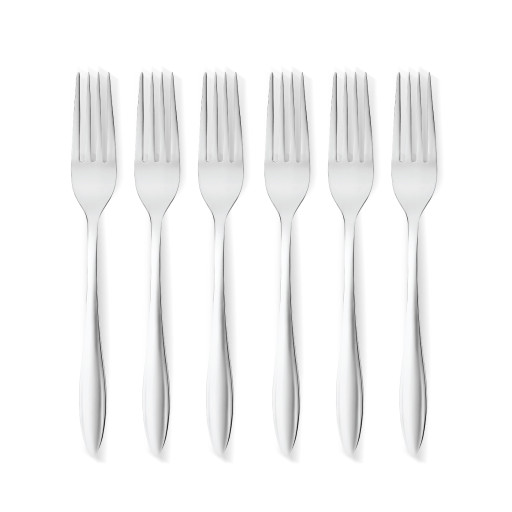 Tafelvork -CANNES- 6 stuks, 18/10 roestvrij staal