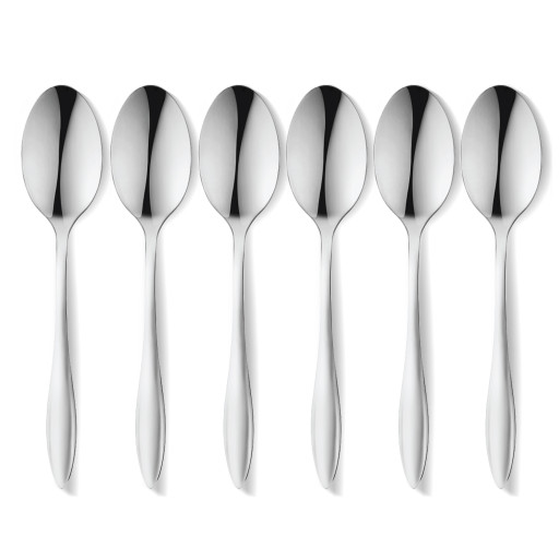 Tafellepel -CANNES- 6 stuks, 18/10 roestvrij staal