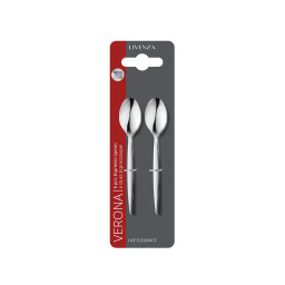 Espresso Spoon -VERONA- 6 pieces, 18/10 Stainless Steel