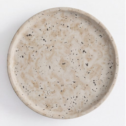 Decoratief plateau op houten voet -ATHENA- Ø 25×7 cm Decoratief plateau op houten voet -ATHENA- Ø 25×7 cm
