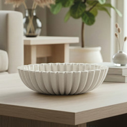 Decoratief schaal -ETNA- Ø 25.5×7.5 cm Decoratief schaal -ETNA- Ø 25.5×7.5 cm