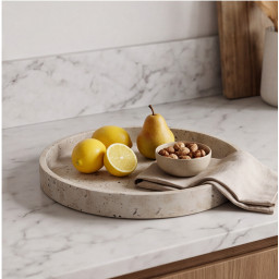 Decoratief dienblad -ATHENA- Ø 30×3 cm