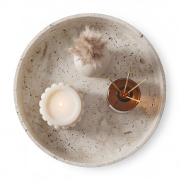 Decoratief schaal -ATHENA- Ø 25×9 cm Decoratief schaal -ATHENA- Ø 25×9 cm