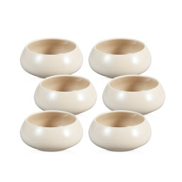 Livenza Cosmo Bowl Set | 6-piece | beige | Ø 11.5 cm