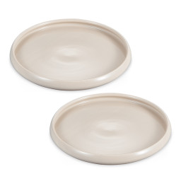 Livenza Cosmo dinner plate set | 2-piece | beige | Ø 27 cm