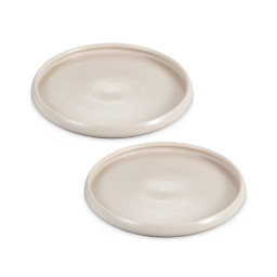 Livenza Cosmo dessert plate set | 2-piece | beige| Ø 20 cm
