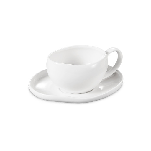 Livenza Curvy coffee set | 12-piece | white | 200 ml