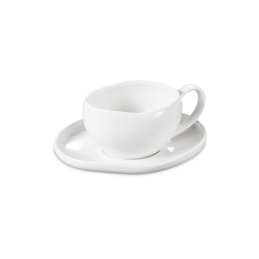 Livenza Curvy espresso set | 12-piece | white | 120 ml