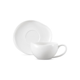 Livenza Curvy espresso set | 12-piece | white | 120 ml