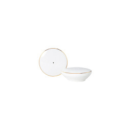 Livenza Perla dinner set | 27-piece | white-gold