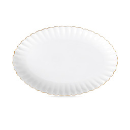 Livenza Daisy dinner set | 27-piece | white-gold