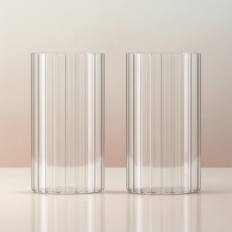 Borosilicate Glass Linea 2 pcs – 400 ml