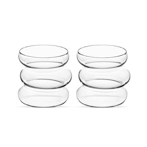Borosilicate Glass Curvy 2 pcs – 450 ml