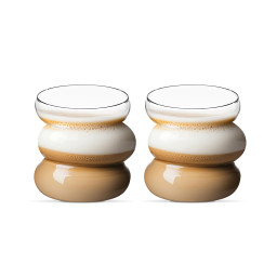 Borosilicaatglas Curvy 2 stuks – 450 ml Borosilicaatglas Curvy 2 stuks – 450 ml