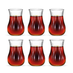 Borosilicaat theeglazen Linea 6 stuks – 180 ml