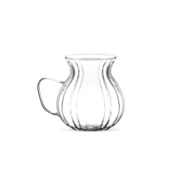 Borosilicaat theeglazen Linea met handvat 6 stuks – 200 ml Borosilicaat theeglazen Linea met handvat 6 stuks – 200 ml