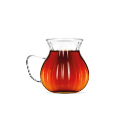 Borosilicaat theeglazen Linea met handvat 6 stuks – 200 ml Borosilicaat theeglazen Linea met handvat 6 stuks – 200 ml