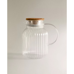 Borosilicaatglas kan Linea met filter – 1600 ml