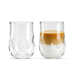 Borosilicaatglas -PUNTO- 2 stuks – 320 ml