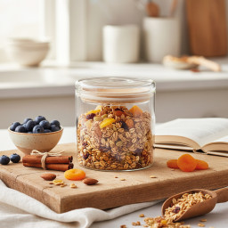 Borosilicaatglas opbergpot -MONO- met deksel – 700 ml