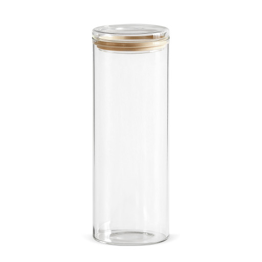 Borosilicaatglas opbergpot -MONO- met deksel – 2000 ml