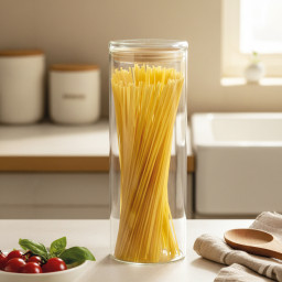 Borosilicaatglas opbergpot -MONO- met deksel – 2000 ml
